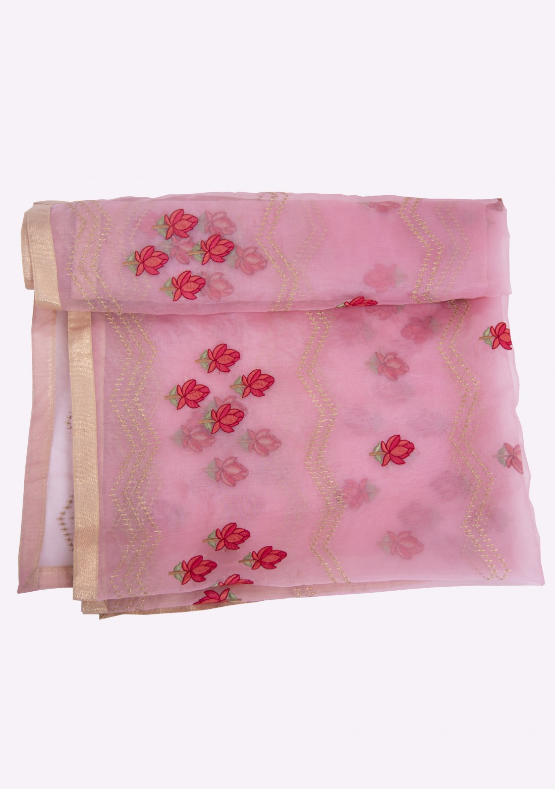 Light Pink Embroidered Salwar Suit Set