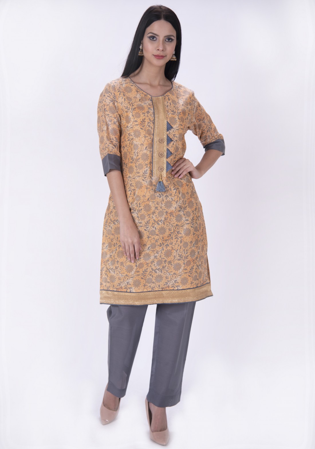 Multi-Color Printed Salwar Suit