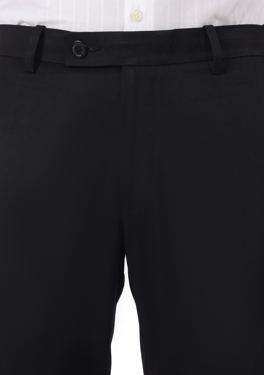 Black Men's Formal Slim Fit Trousers