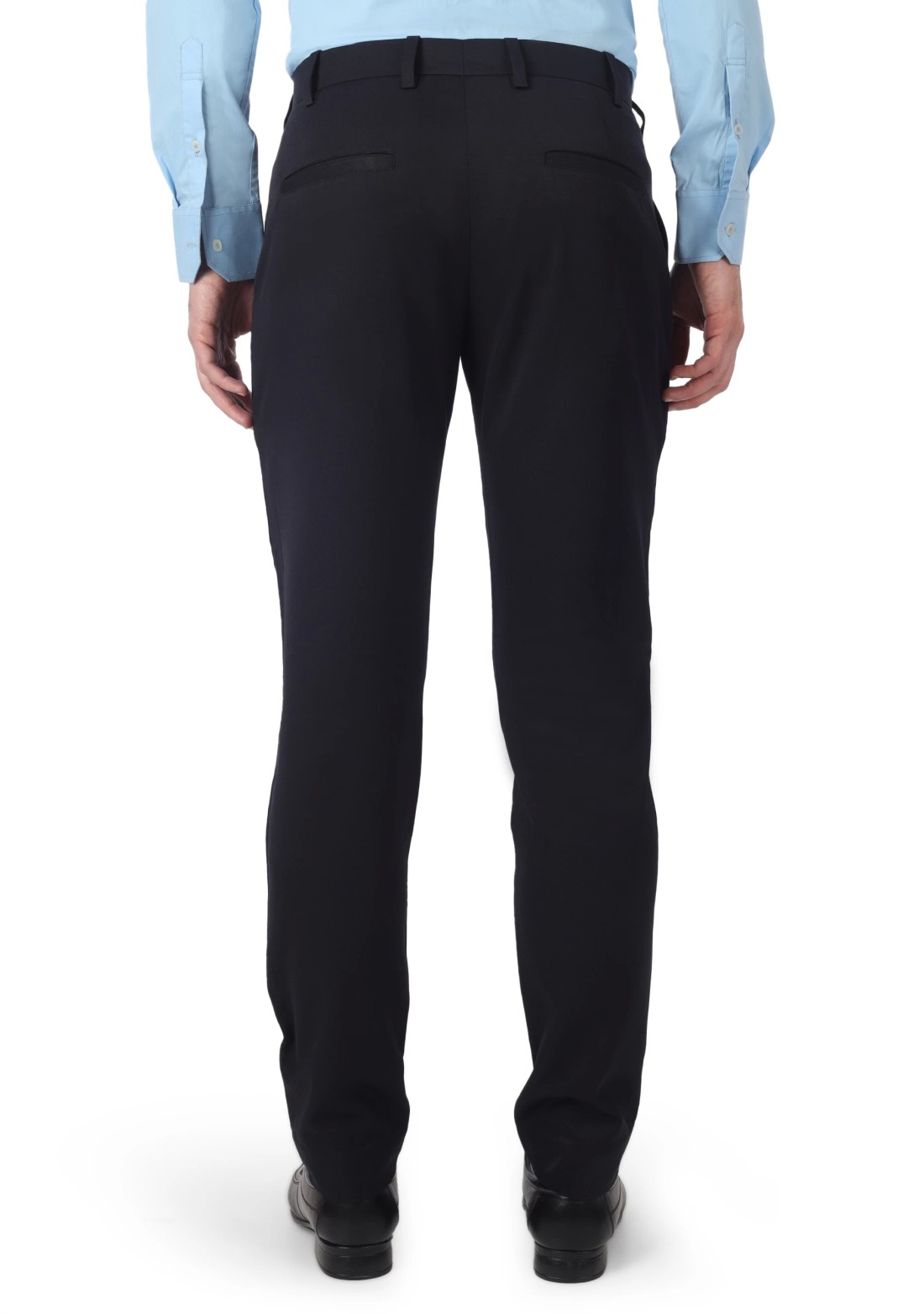 Dark Navy Men's Formal Slim Fit Trouser