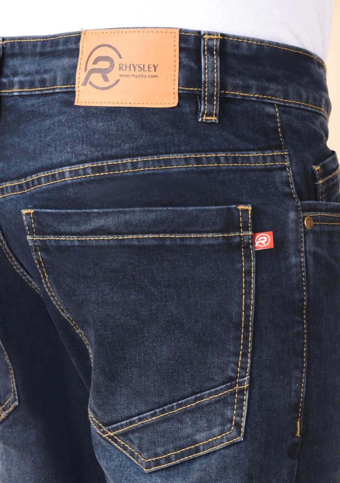 Dark Blue Regular Fit Men's Jeans