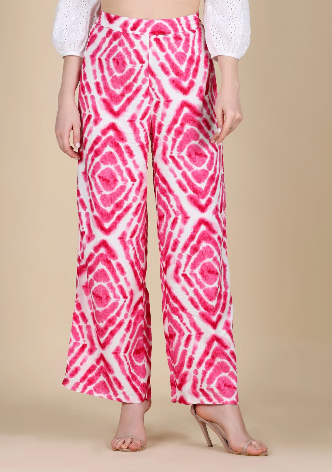 Tie & Dye Rayon Palazzo Pant