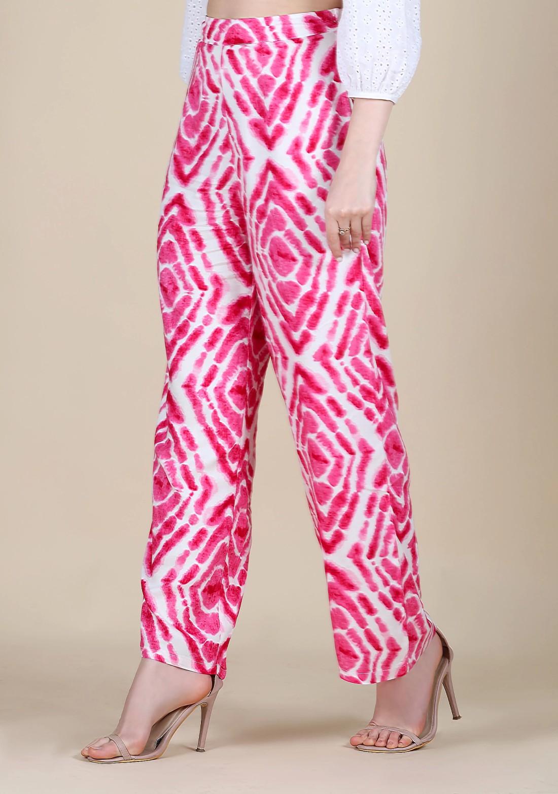 Tie & Dye Rayon Palazzo Pant