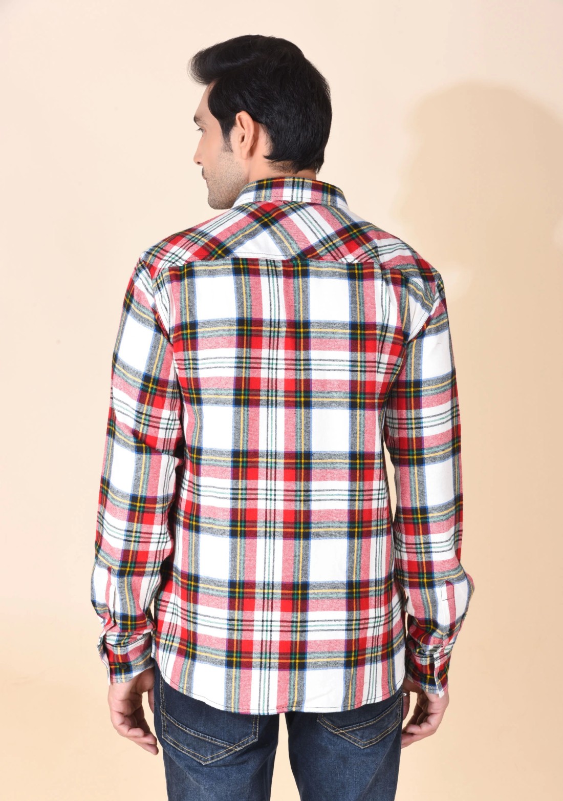 Multi-Colour Flannel Regular Fit Men's Shirt