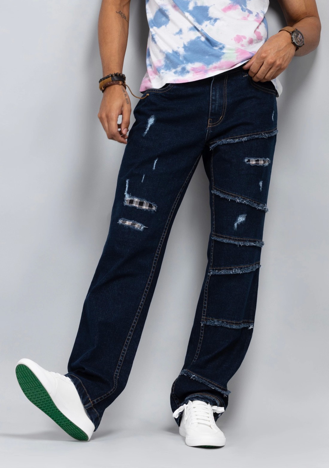 Rhysley Blue Cotton Ultra Fashion Men s Jeans Buy Online at Best Price Mehar