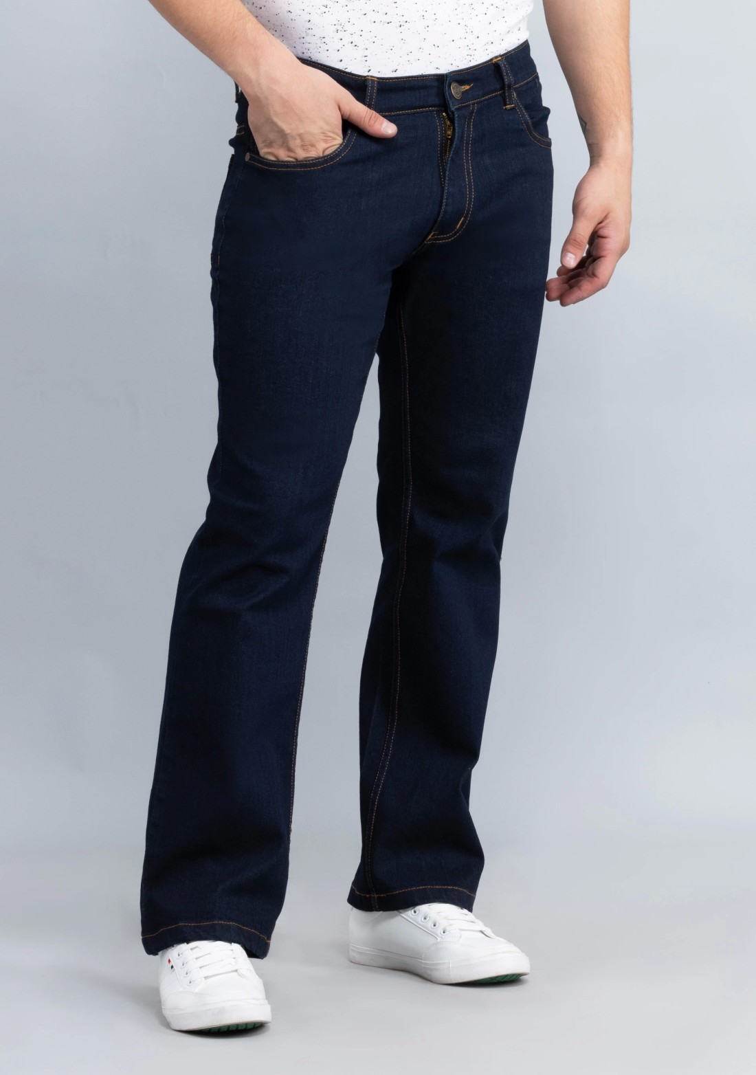 Blue Bootcut Rhysley Men's Jeans