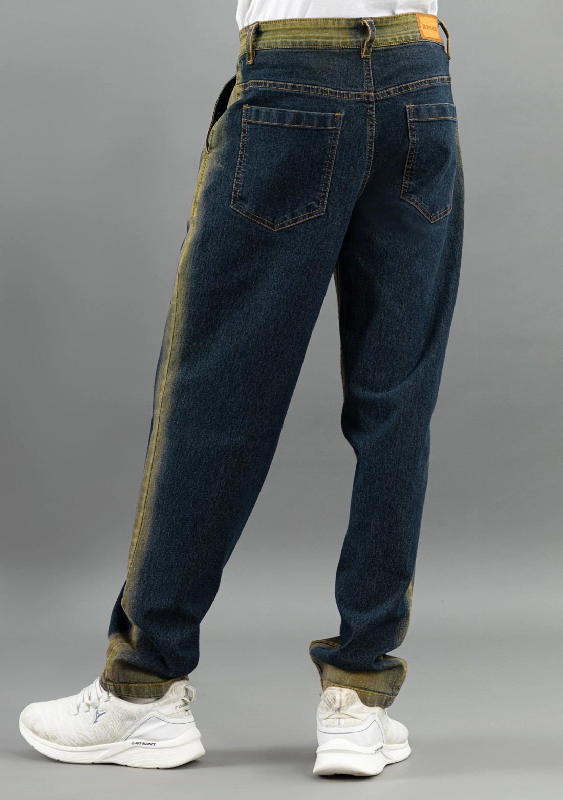 Blue Straight Fit Rhysley Men's Fashion Jeans