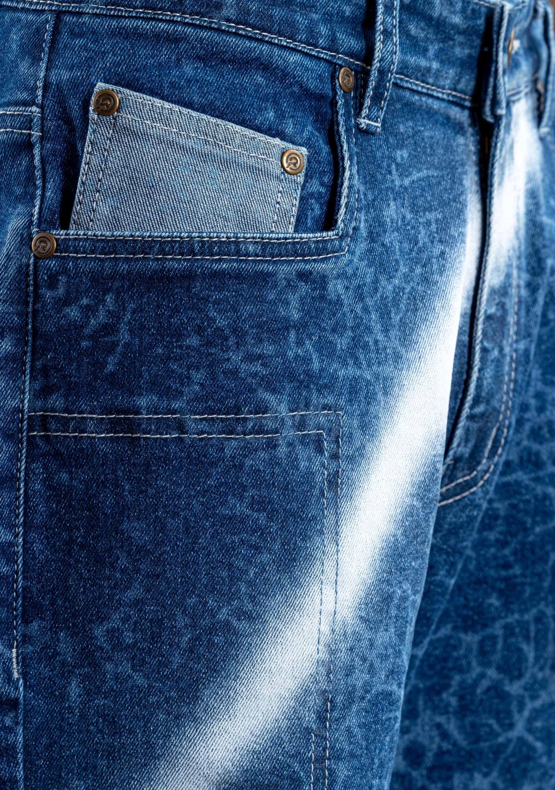 Blue Boot Cut  Men's Fashion Jeans