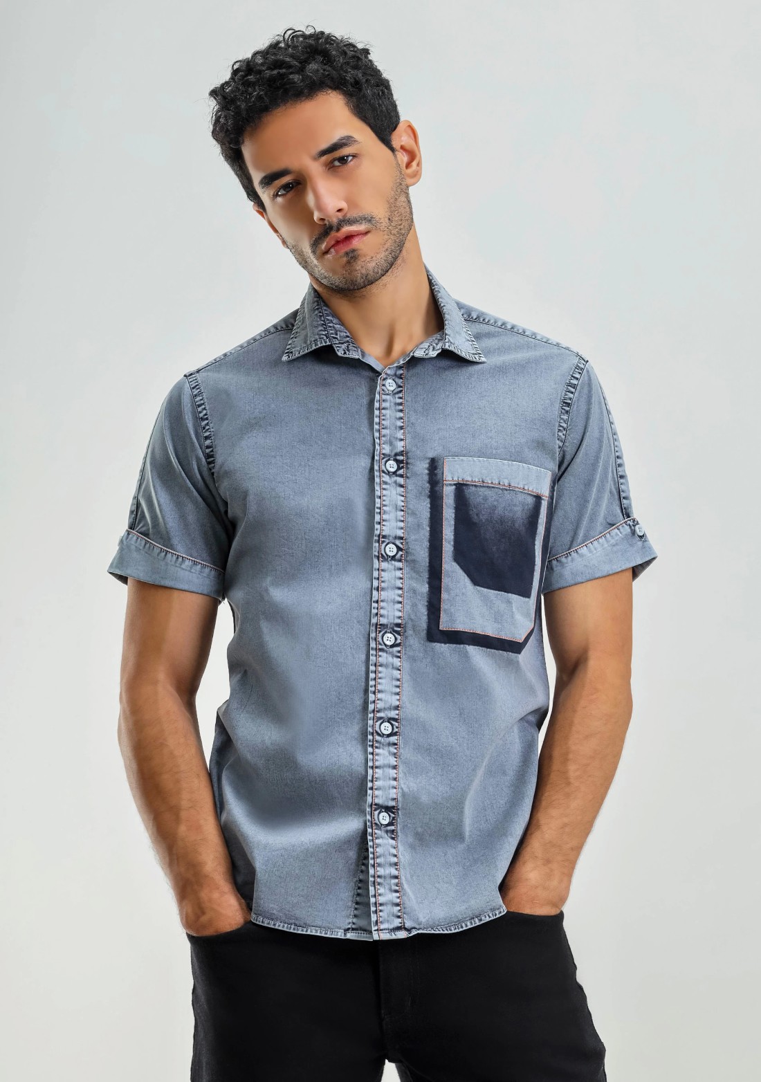 Men Denim Shirts