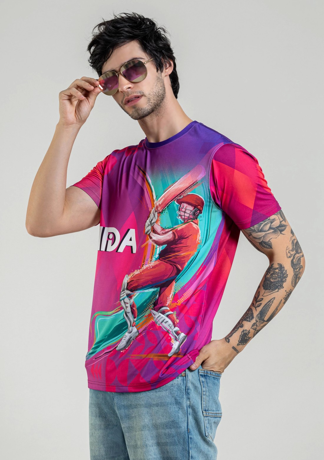 Cricket World Cup Magenta Men s Jersey Buy Online at Best Price Mehar