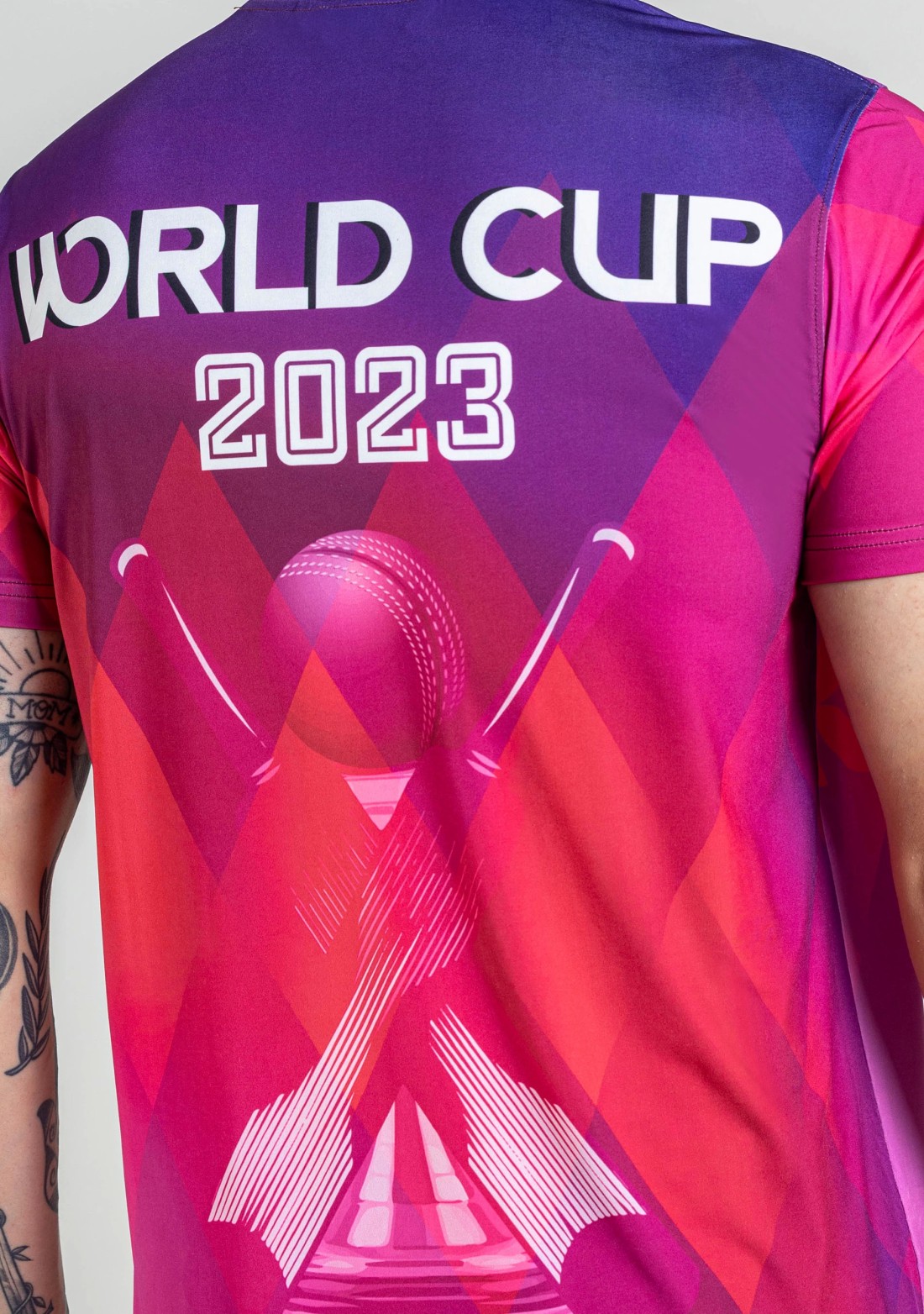 Cricket World Cup Magenta Men's Jersey