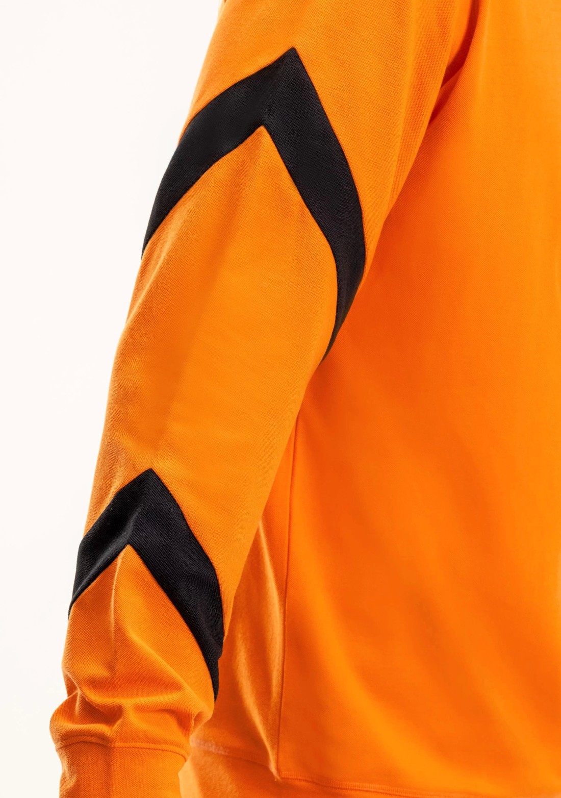 Orange Regular fit Rhysley Men's Full Sleeves T-Shirt