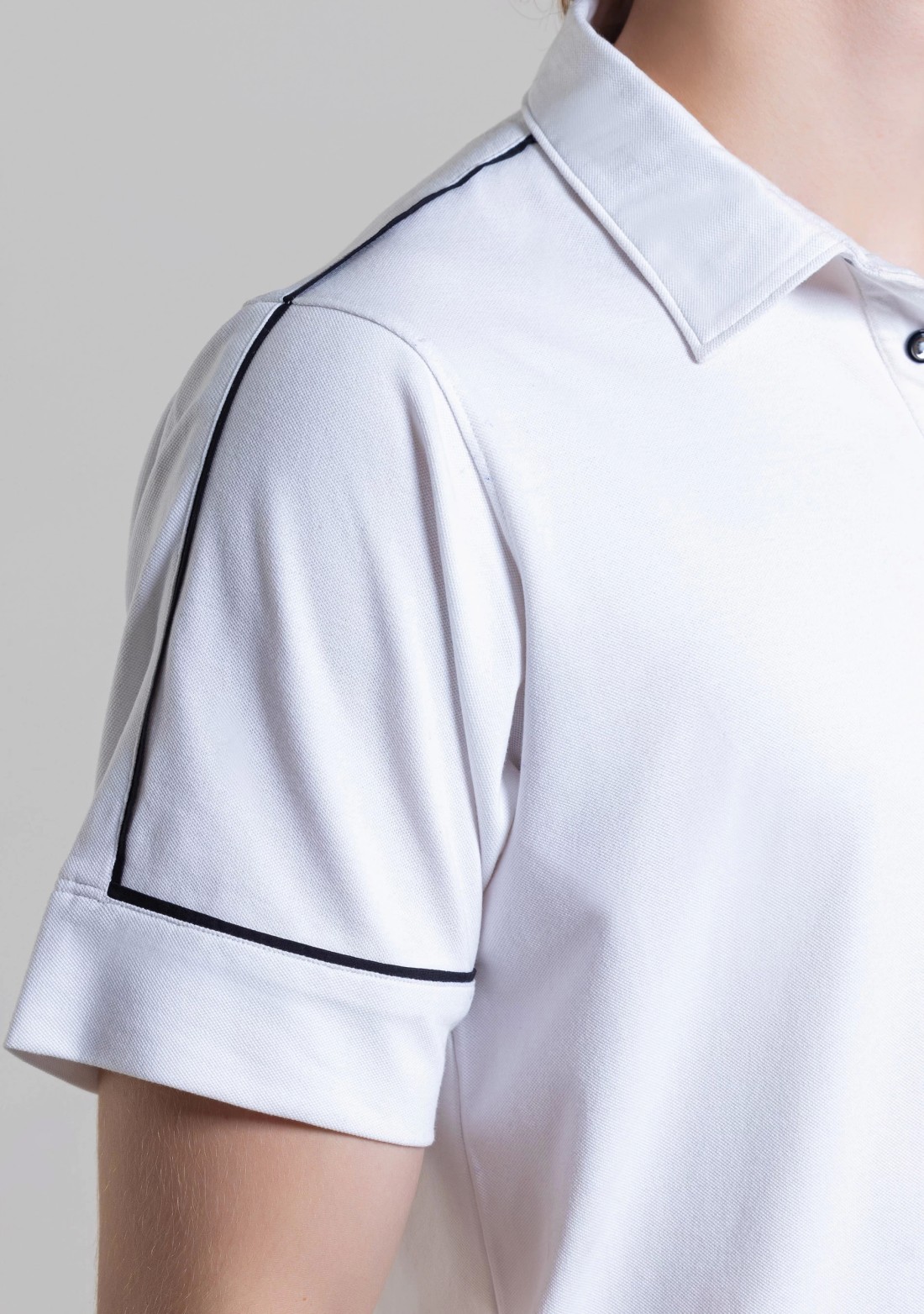 White Regular Fit Men's Polo T-shirt