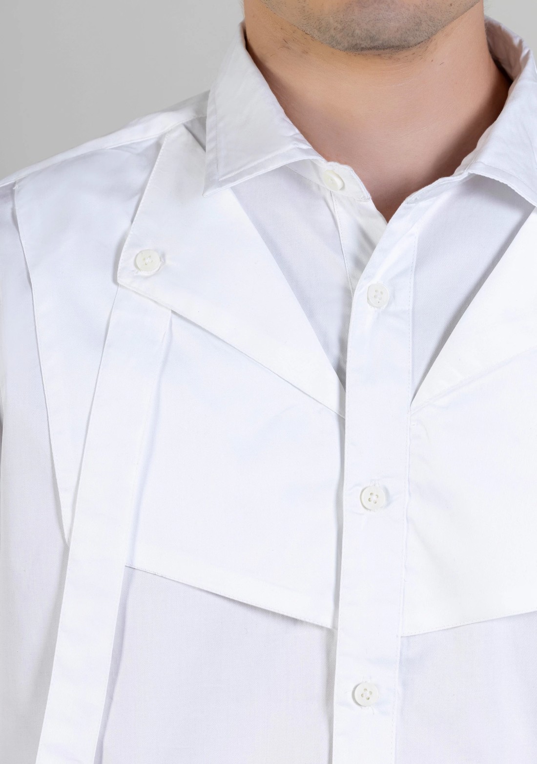 White Regular Fit Men's Fashion Shirt