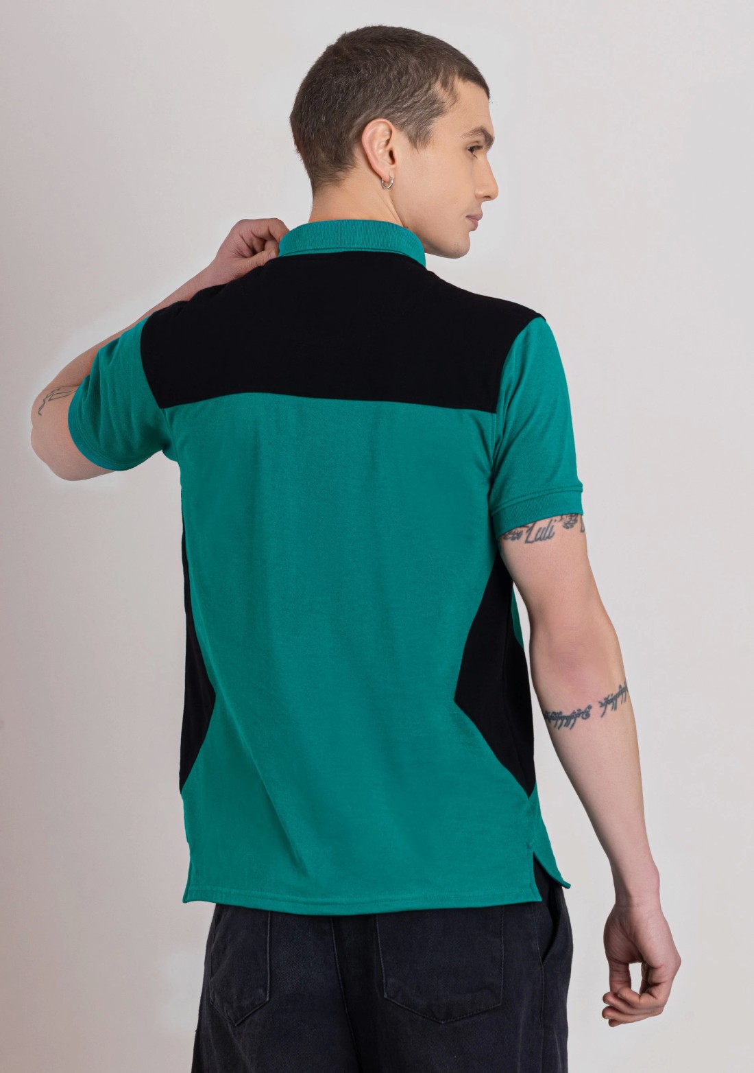 Green Regular Fit Men's Polo T-Shirt