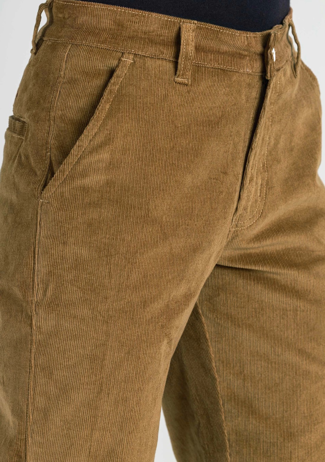 Mouse Regular Fit Men’s Casual Corduroy Trousers