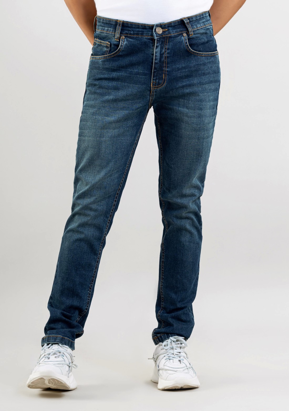 Blue Slim Fit Men's Jeans