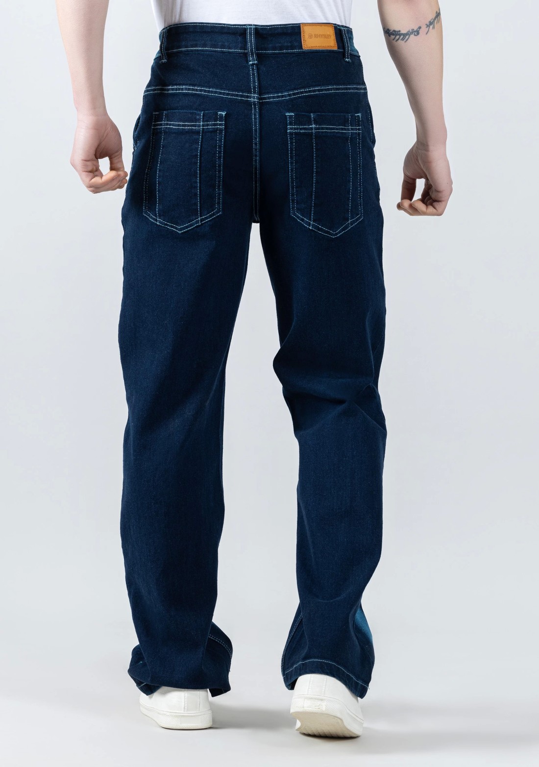 Blue Boot Cut  Men's Fashion Jeans