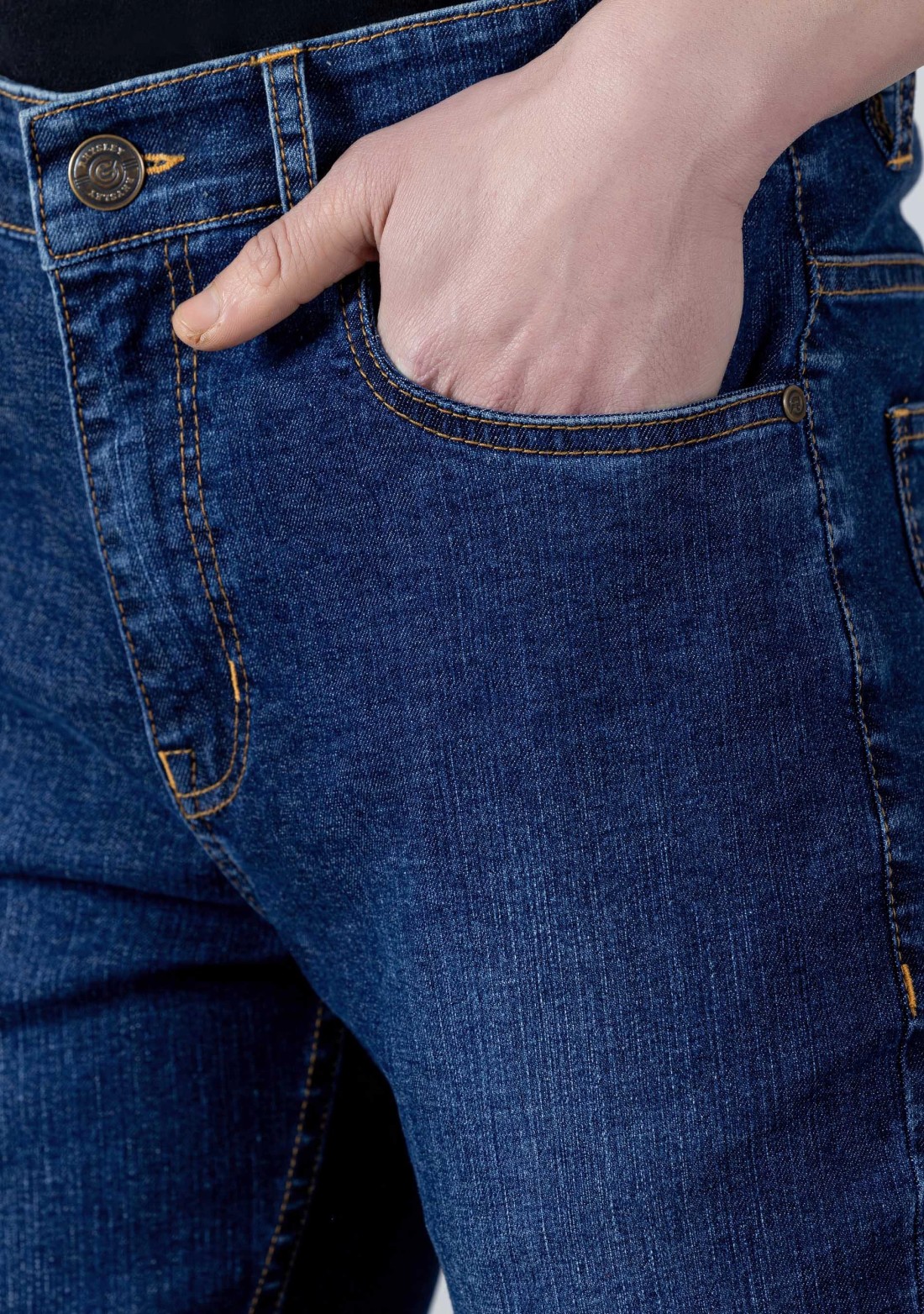 Blue Slim Fit Men's Jeans