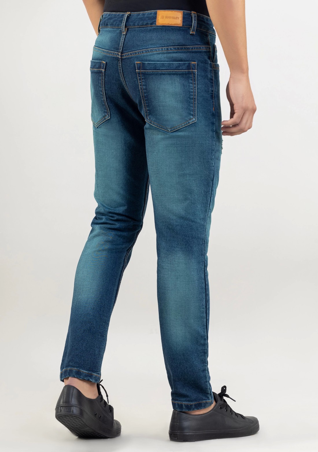 Blue Slim Fit Men's Jeans