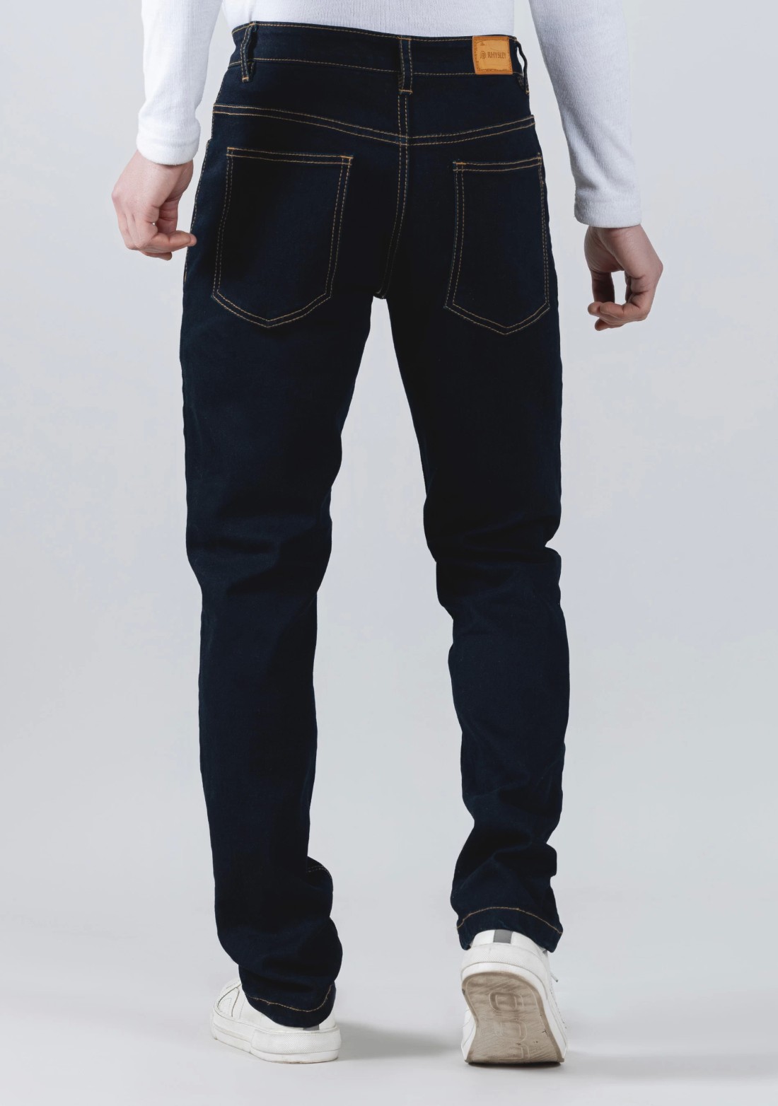 Dark Blue Regular Fit Men's Jeans