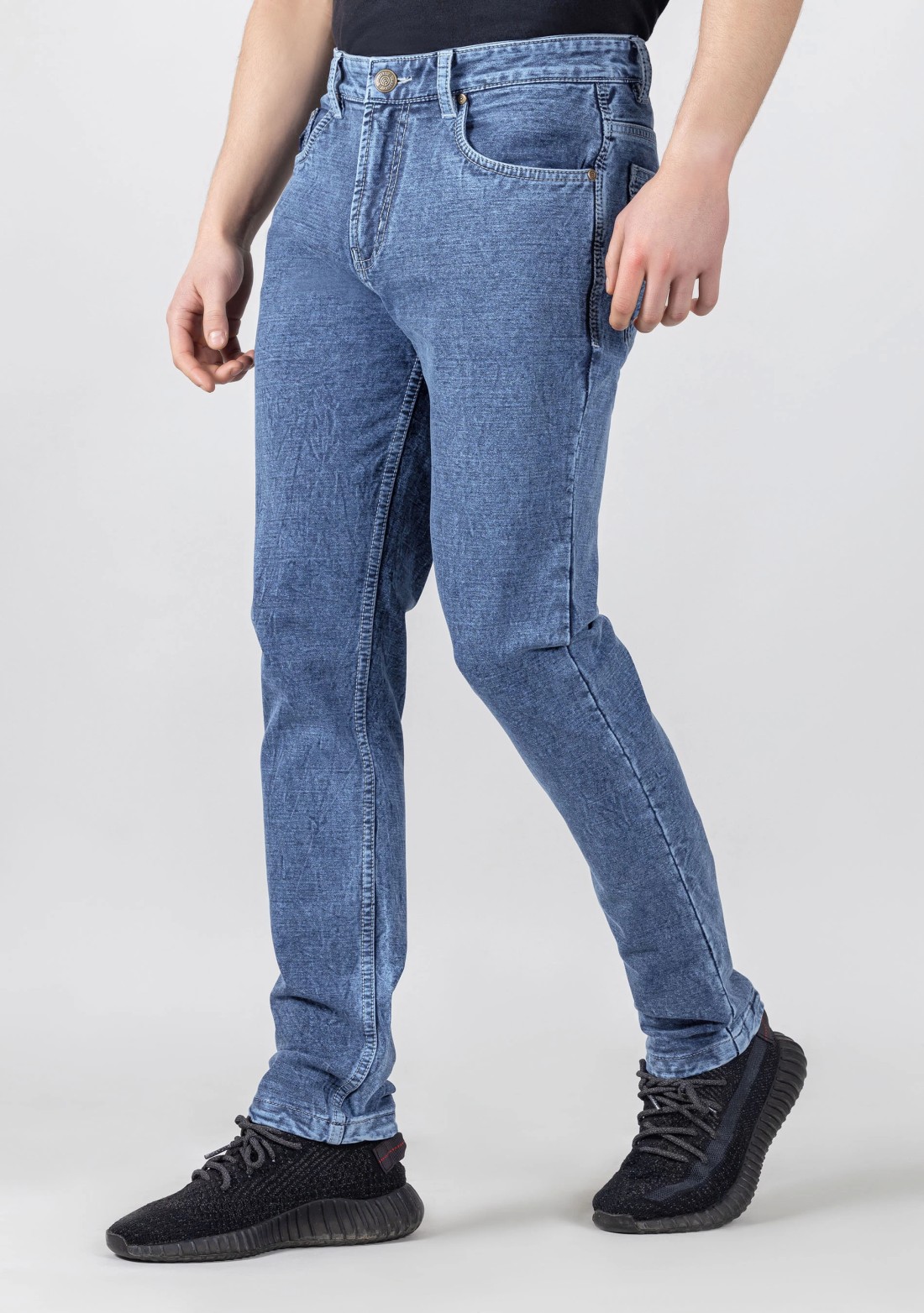 Blue Slim Fit Men's Jeans