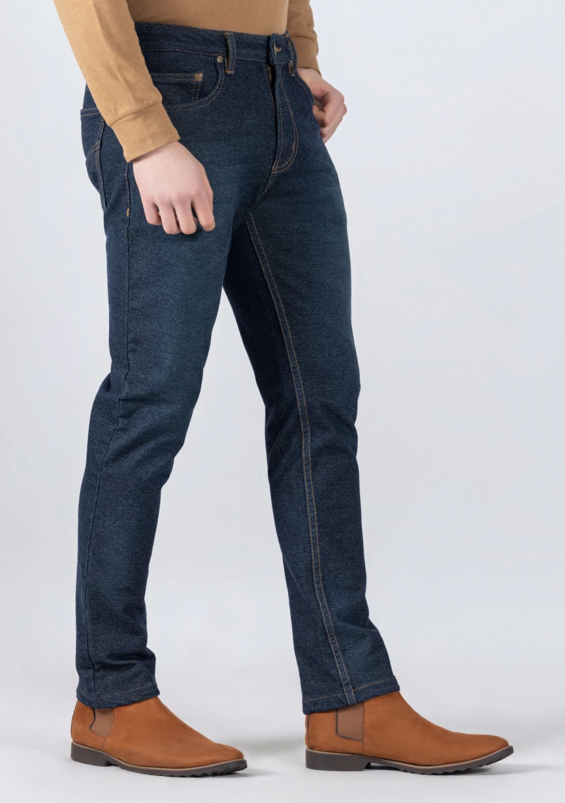 Spruce Blue Slim Fit Men's Jeans