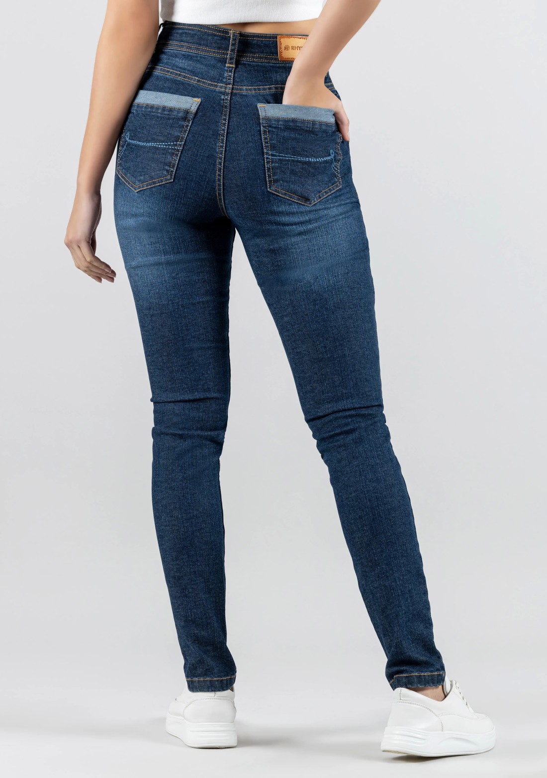 Blue Skinny Fit Women's Jeans