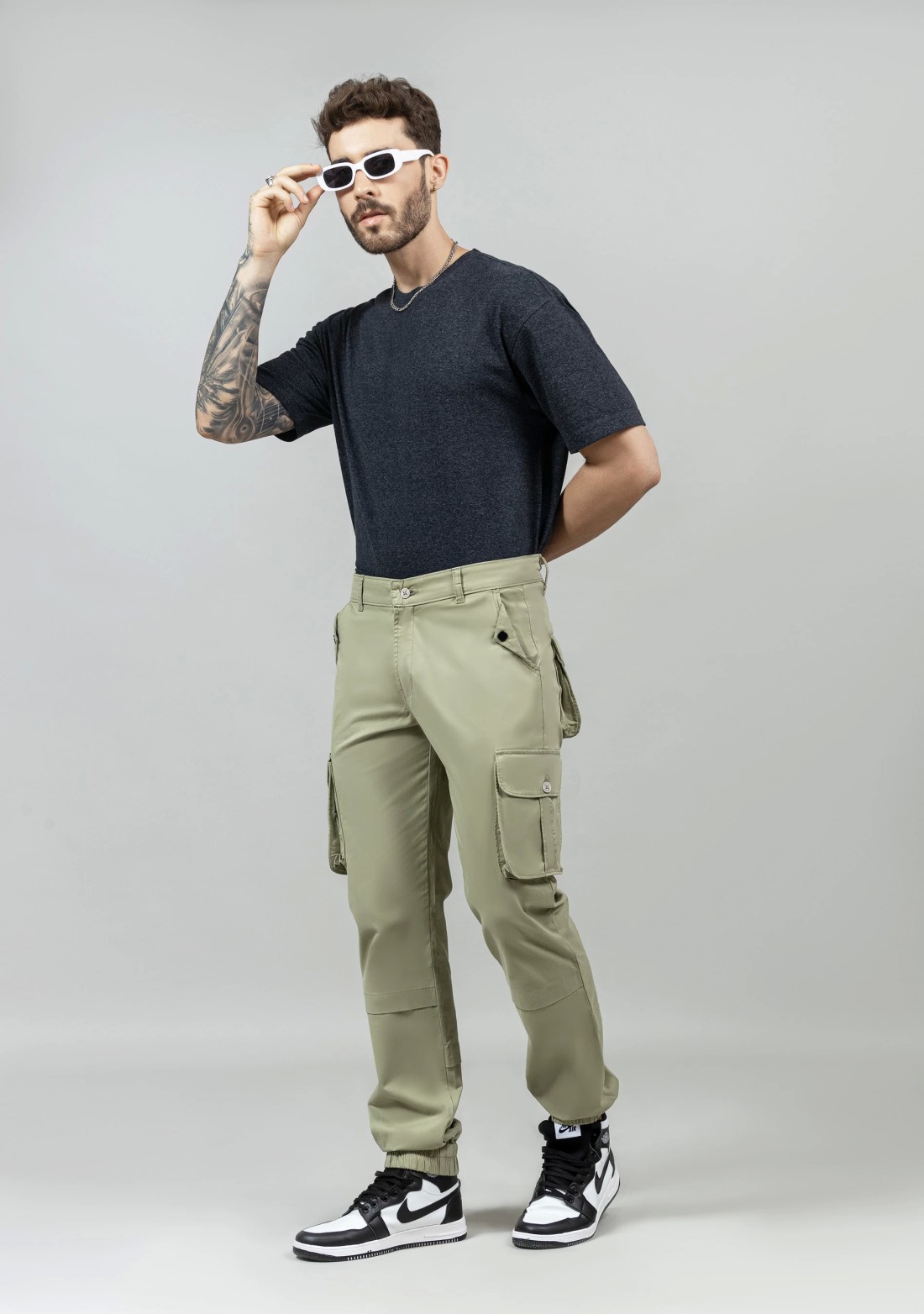 Pista Slim Fit Men's Cargo Trousers