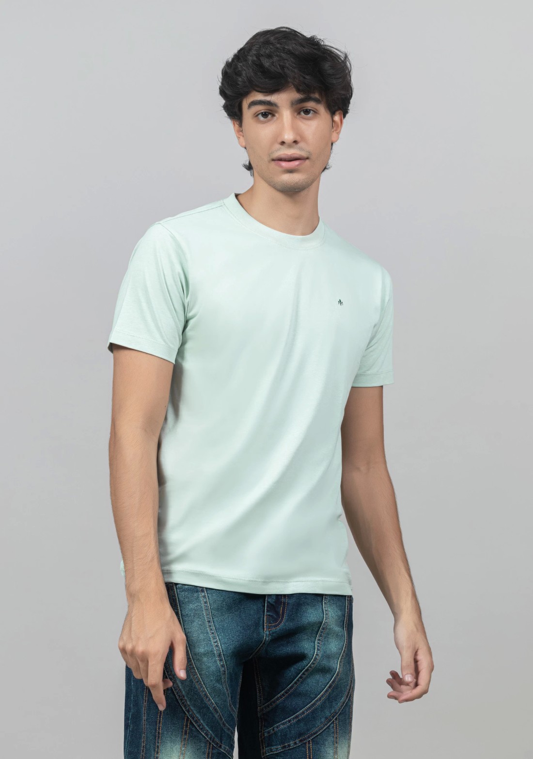 Mint green t shirt best sale