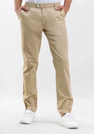 Khaki Regular Fit Rhysley Men’s Casual Trousers