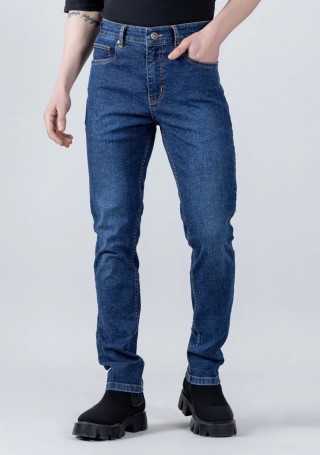 Blue Slim Fit Men's Jeans