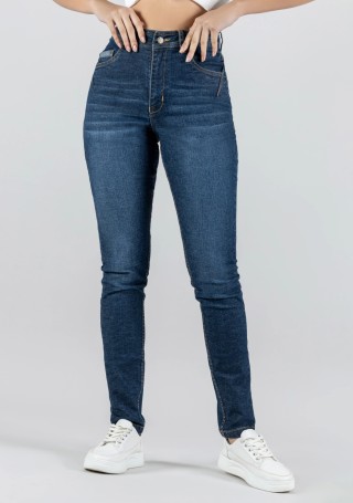 Blue Skinny Fit Women