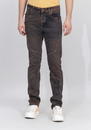 Rust Blue Slim Fit Men's Jeans